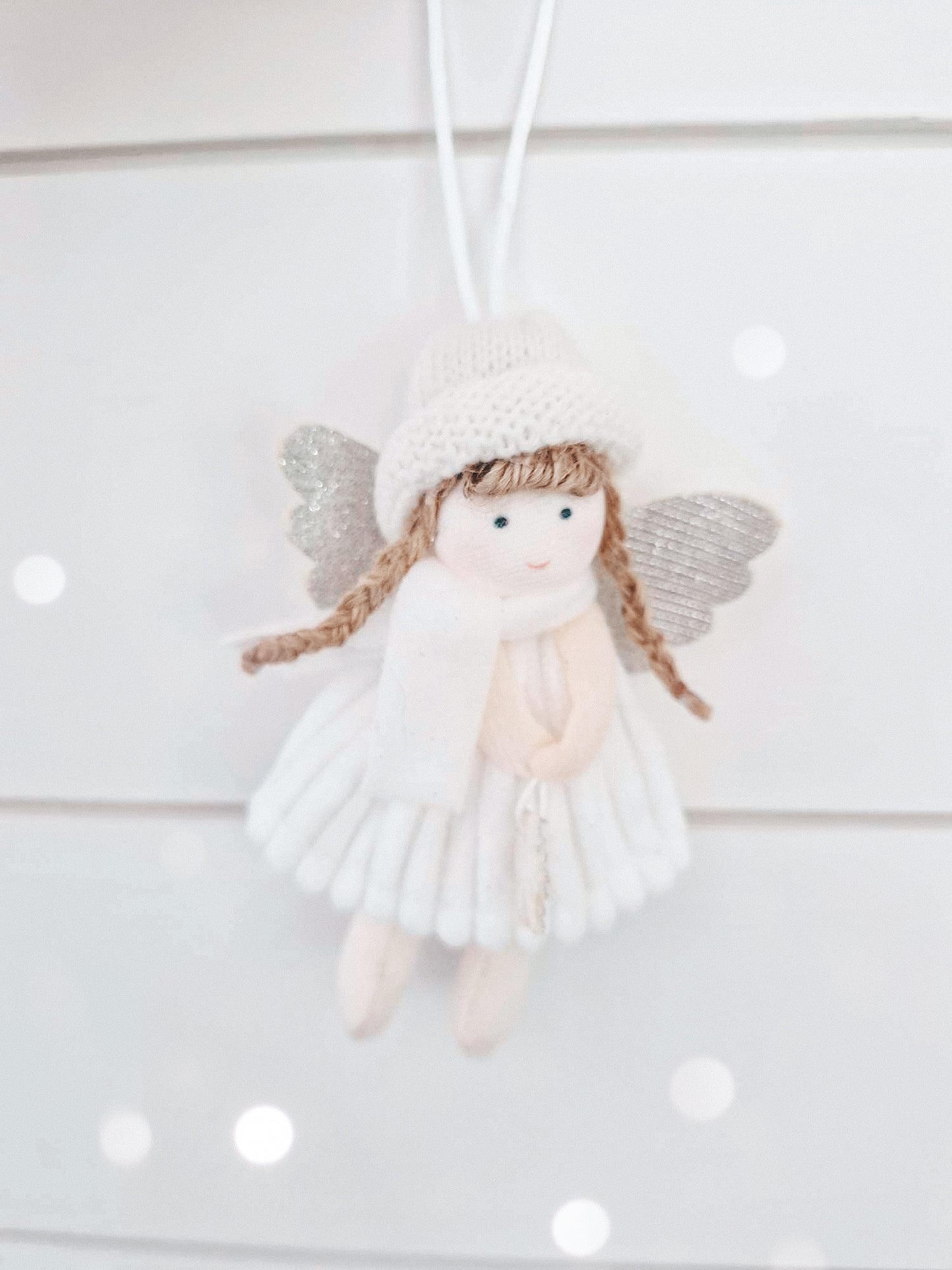 Angel Wings Beanie Ornament