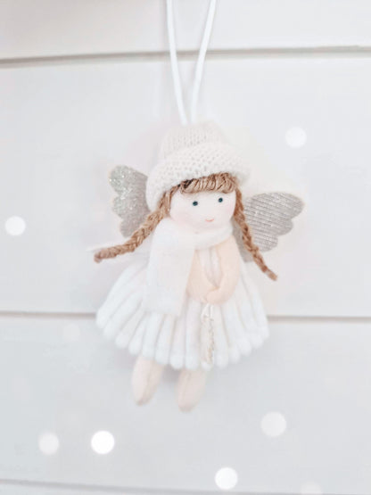 Angel Wings Beanie Ornament