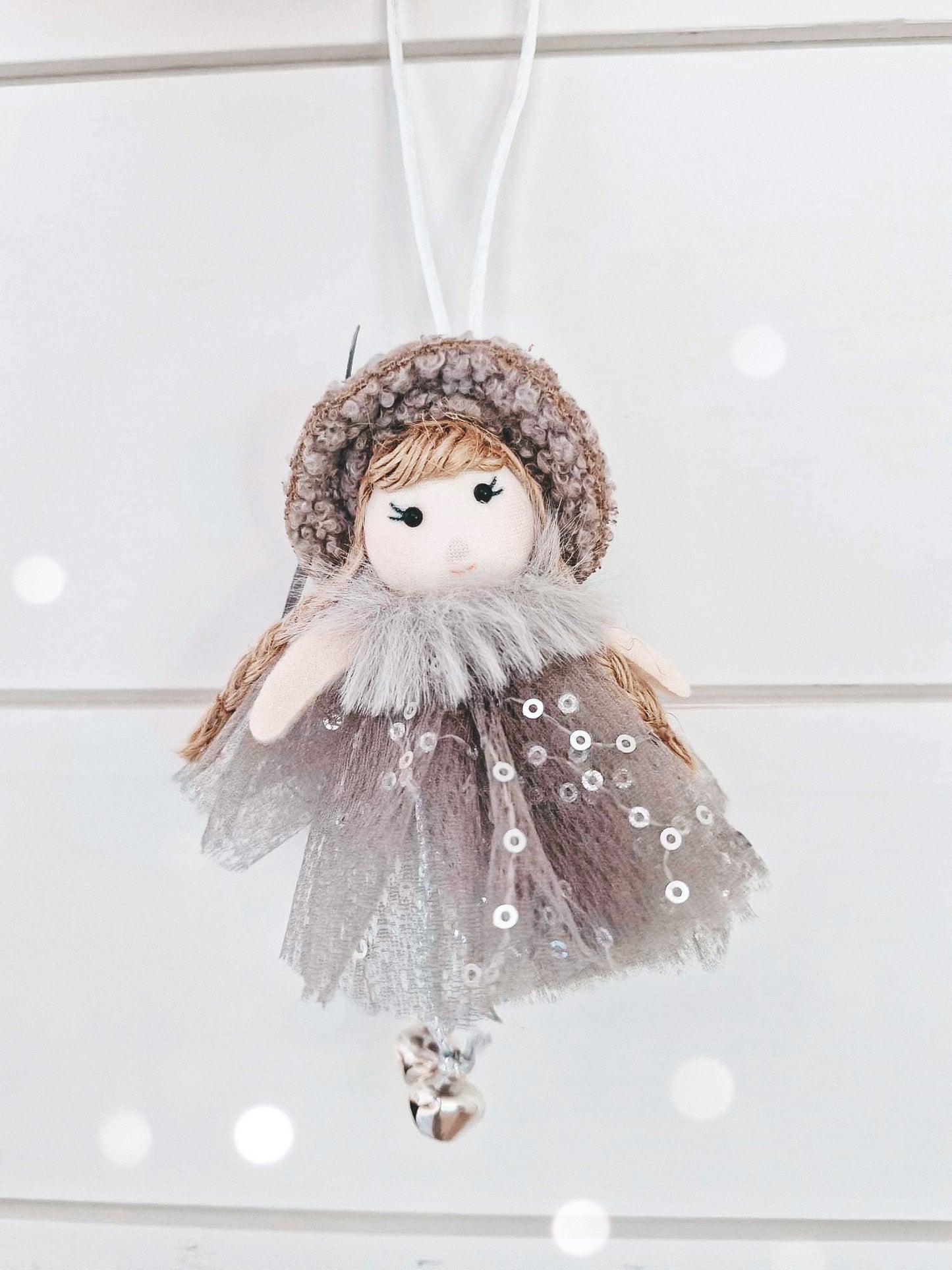 Twinkle Lace Angel Ornament