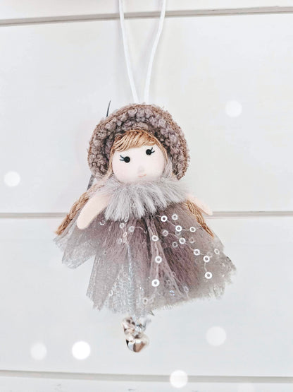 Twinkle Lace Angel Ornament