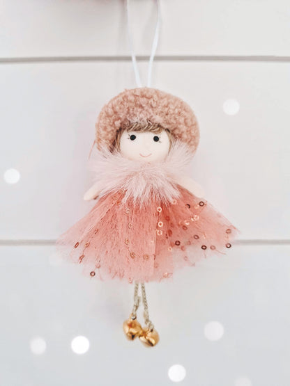 Twinkle Lace Angel Ornament