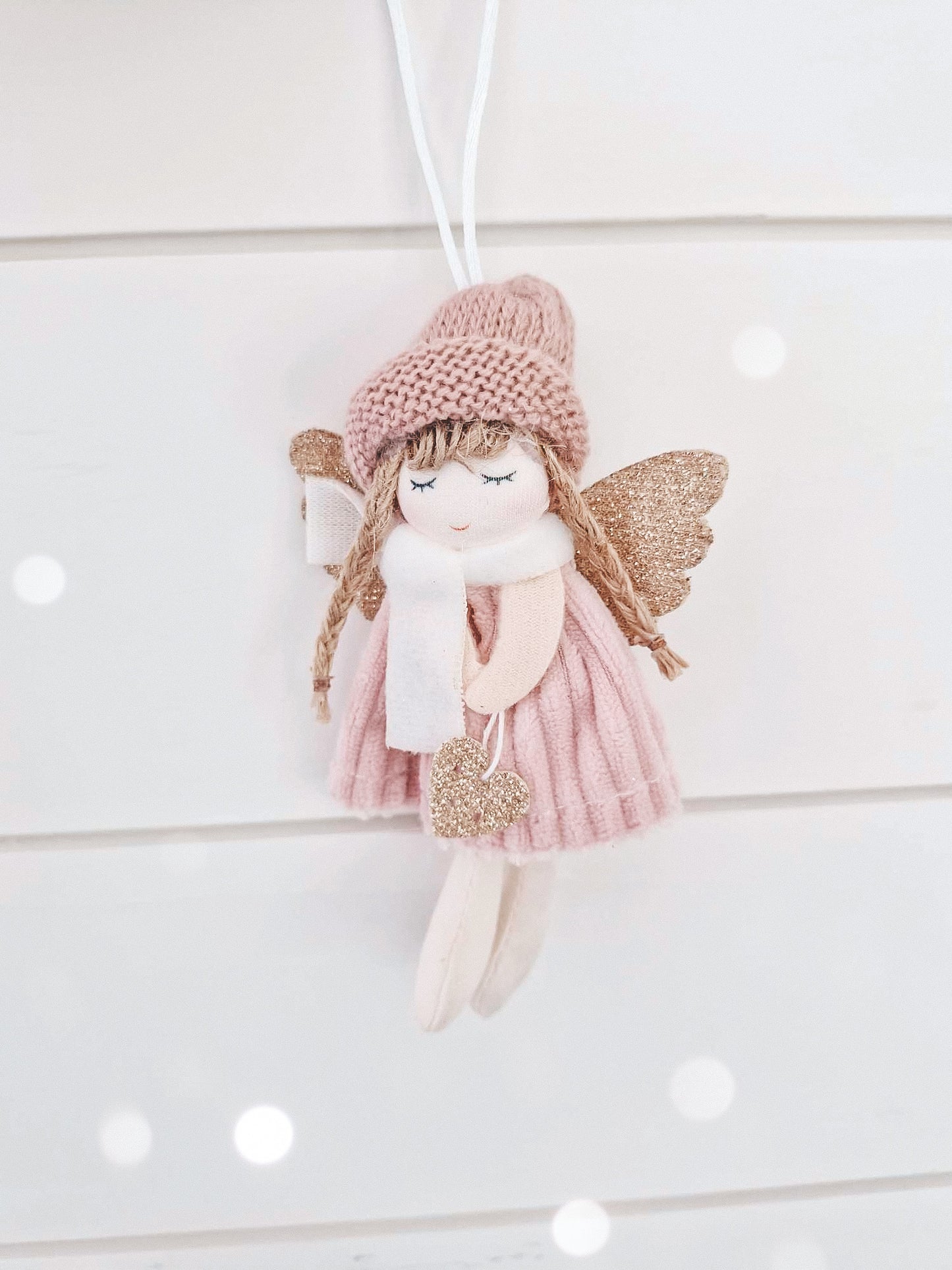 Angel Wings Beanie Ornament