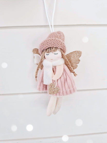 Angel Wings Beanie Ornament